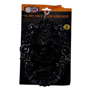Halloween Scary Face Animated Door Knocker  New
